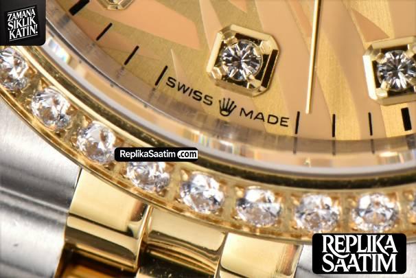 DateJust 36MM YG/SS BPF Diamond YG Plam Dial Diamond Marker Jubilee Bracelet 3235 -07