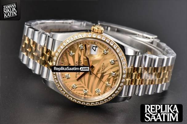 DateJust 36MM YG/SS BPF Diamond YG Plam Dial Diamond Marker Jubilee Bracelet 3235 -15