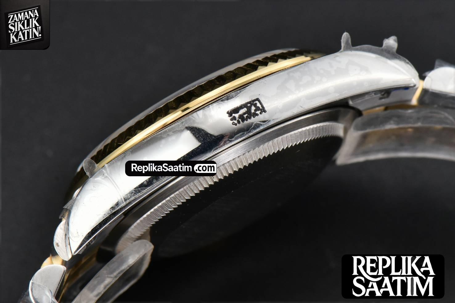 DateJust 36MM YG/SS BPF Wimbledon Gray Dial Green Roma Marker Jubilee Bracelet A2824 -17