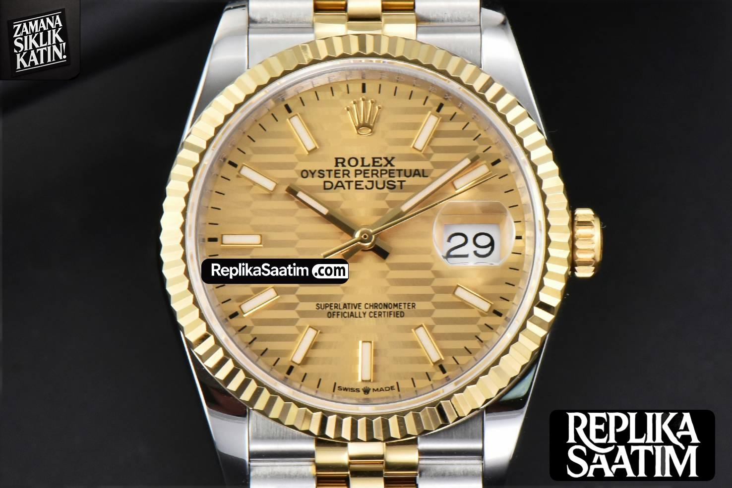 DateJust 36MM YG/SS BPF YG Motif Dial Jubilee Bracelet A2824 -01
