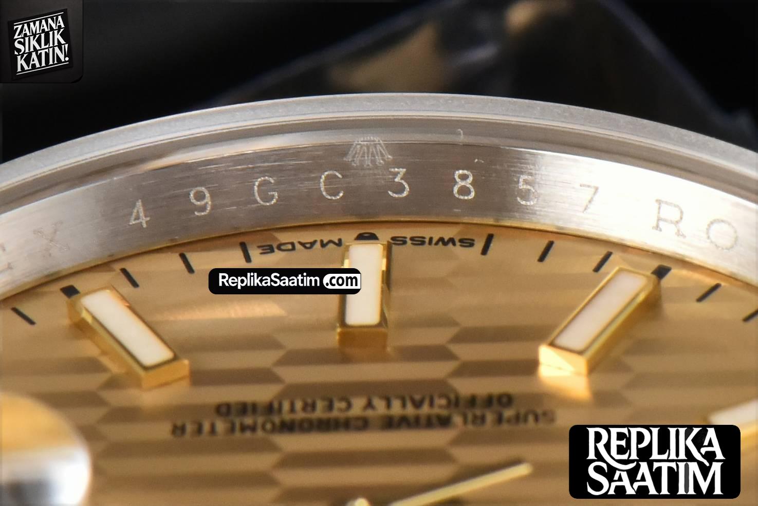 DateJust 36MM YG/SS BPF YG Motif Dial Jubilee Bracelet A2824 -13