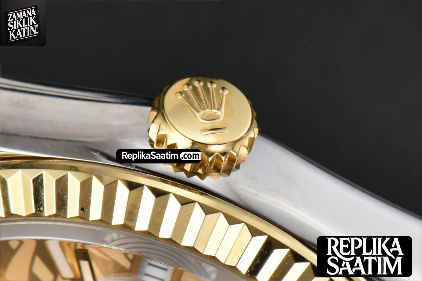 DateJust 36MM YG/SS BPF YG Palm Dial Oyster Bracelet A2824 -16