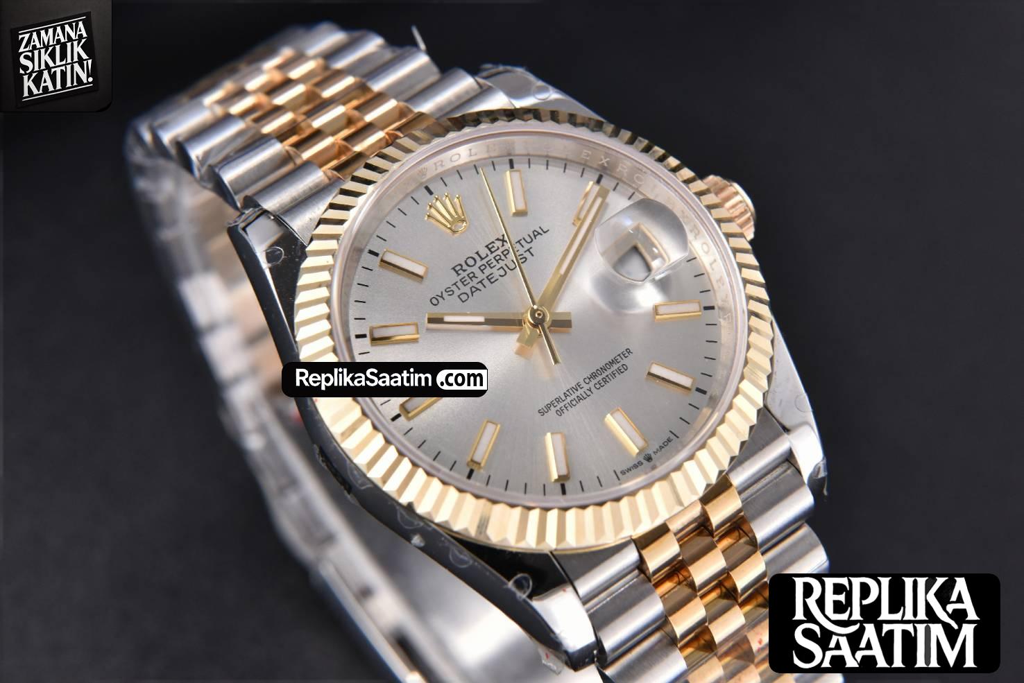 DateJust 36mm YG/SS GMF Silver Dial Jubilee Bracelet VR3235 -09