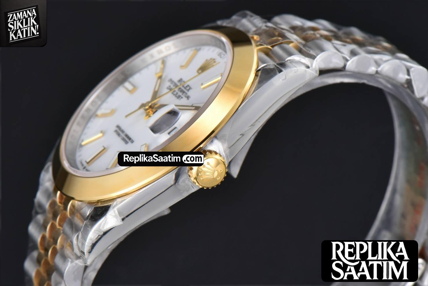 DateJust 41mm 126303 VSF YG/SS White Dial Smooth Bezel Jubilee Bracelet VS3235 -10