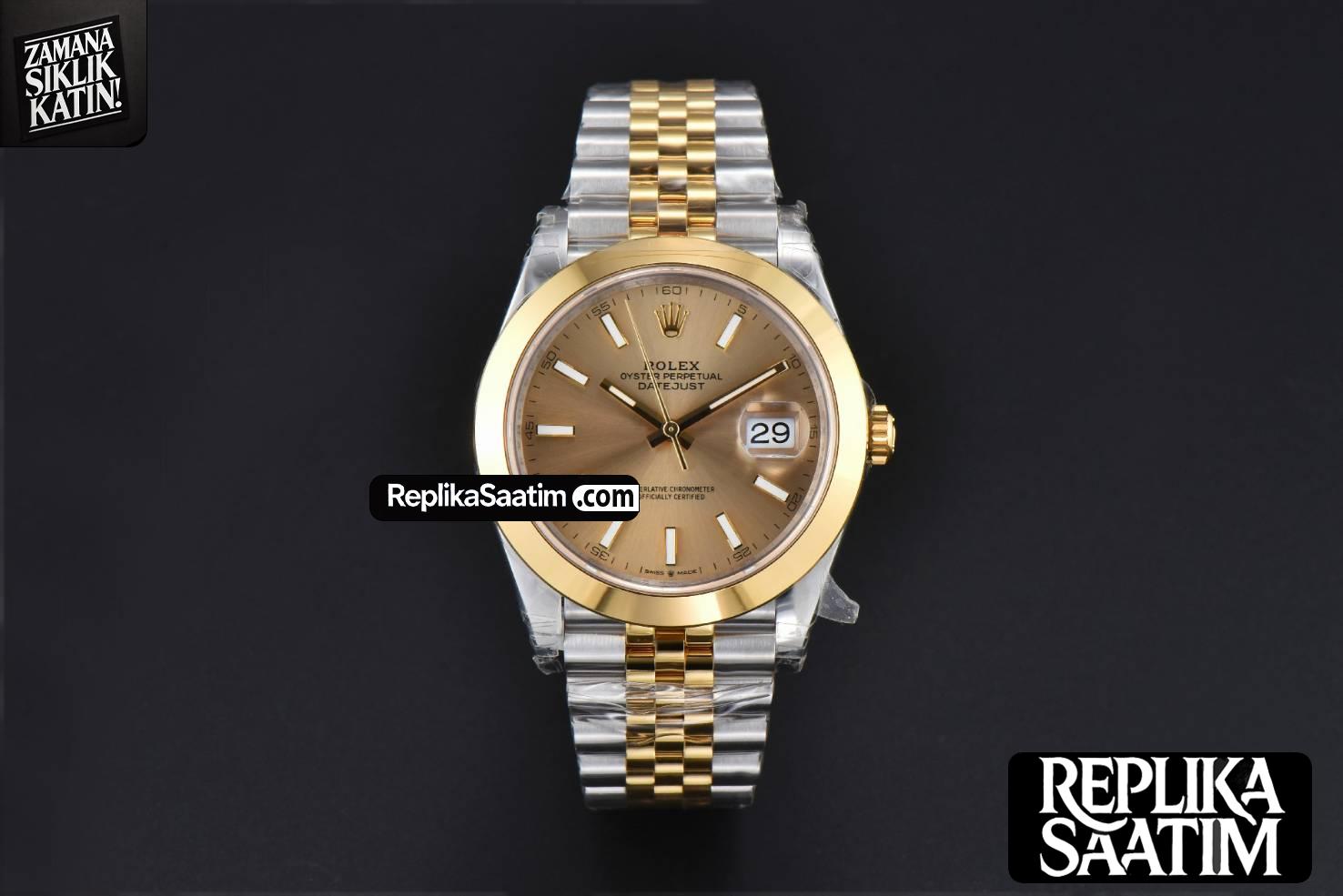 DateJust 41mm 126303 VSF YG/SS YG Dial Smooth Bezel Jubilee Bracelet VS3235 -01