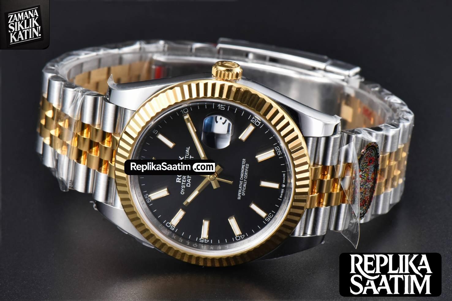 DateJust 41mm 126333 Clean CF YG/SS Black Dial Jubilee Bracelet VR3235 -14