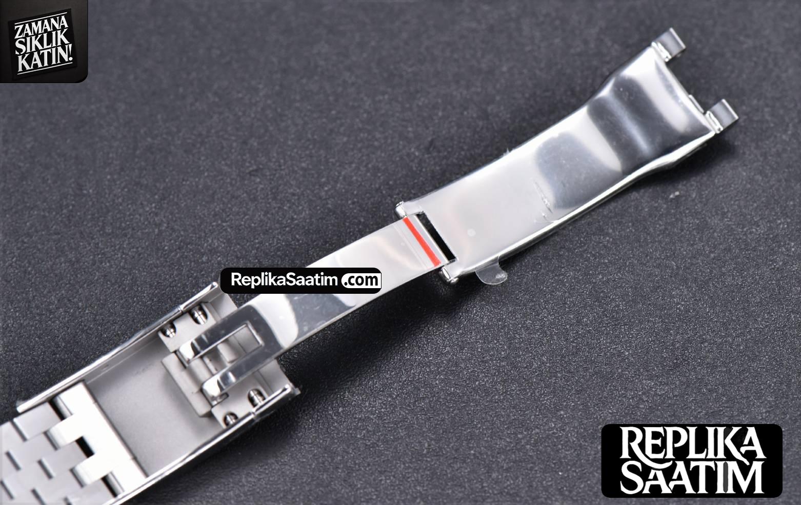 DateJust 41mm 126334 904 SS ARF Black Dial Sticks Markers on Jubilee Bracelet VR3235 -27