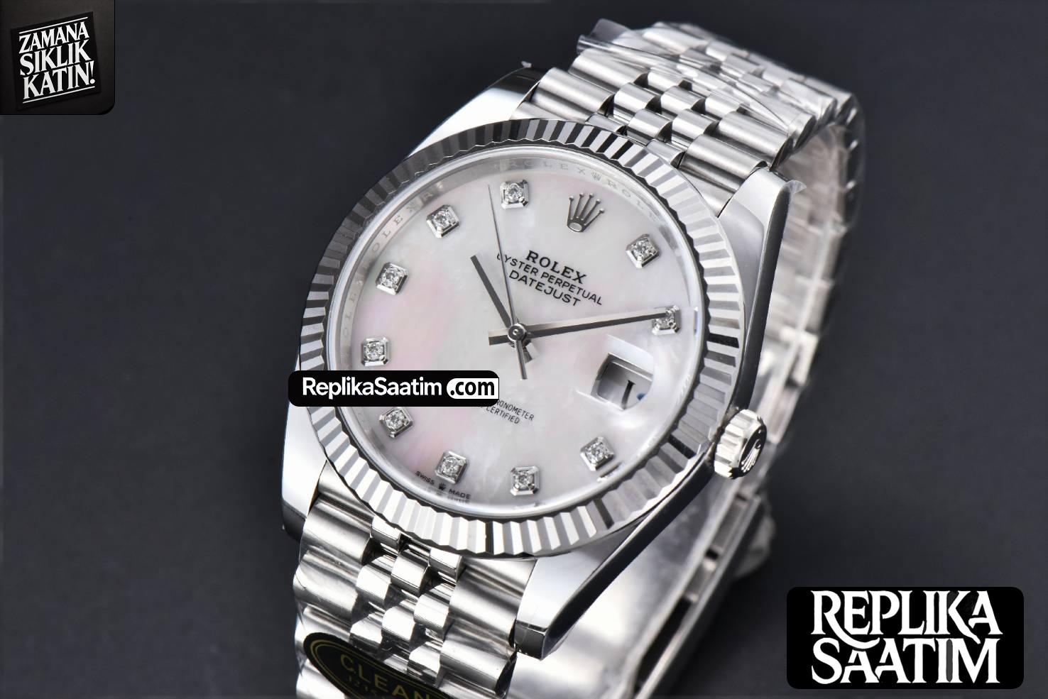 DateJust 41MM 126334 904L CF MOP Dial Diamond Marker Jubilee Bracelet VR3235 -04
