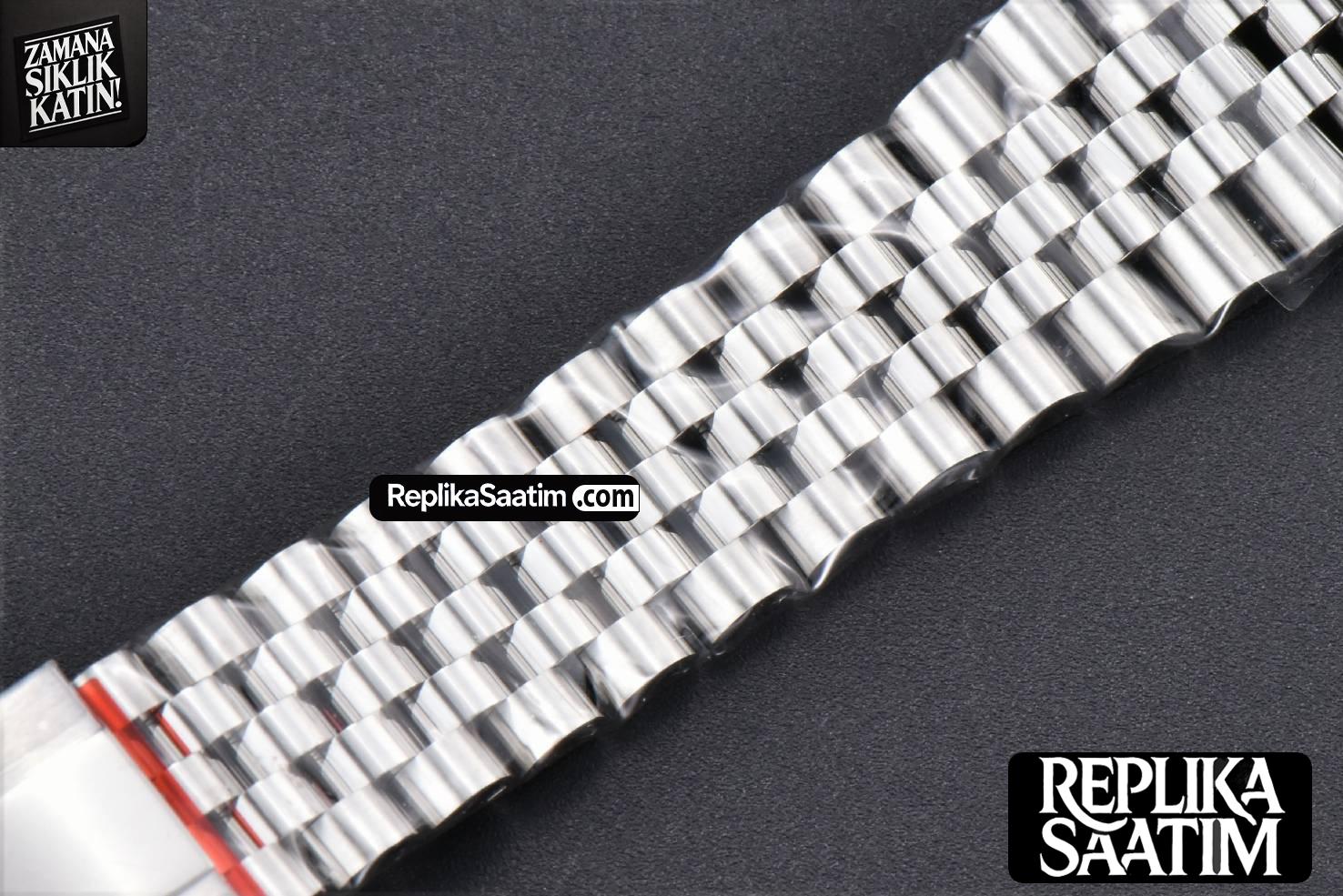 DateJust 41MM 126334 904L Clean Blue Dial Diamond Marker Jubilee Bracelet VR3235 -27