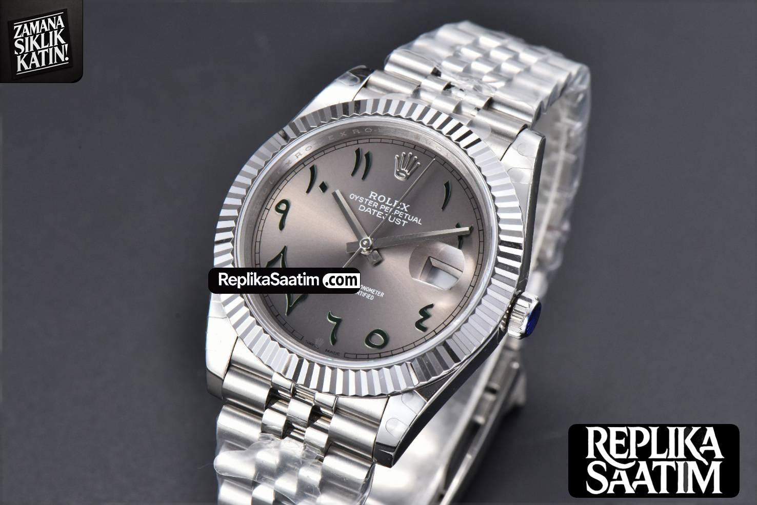 DateJust 41MM 126334 BPF Gray Arabic Dial Jubilee Bracelet A2824 -03