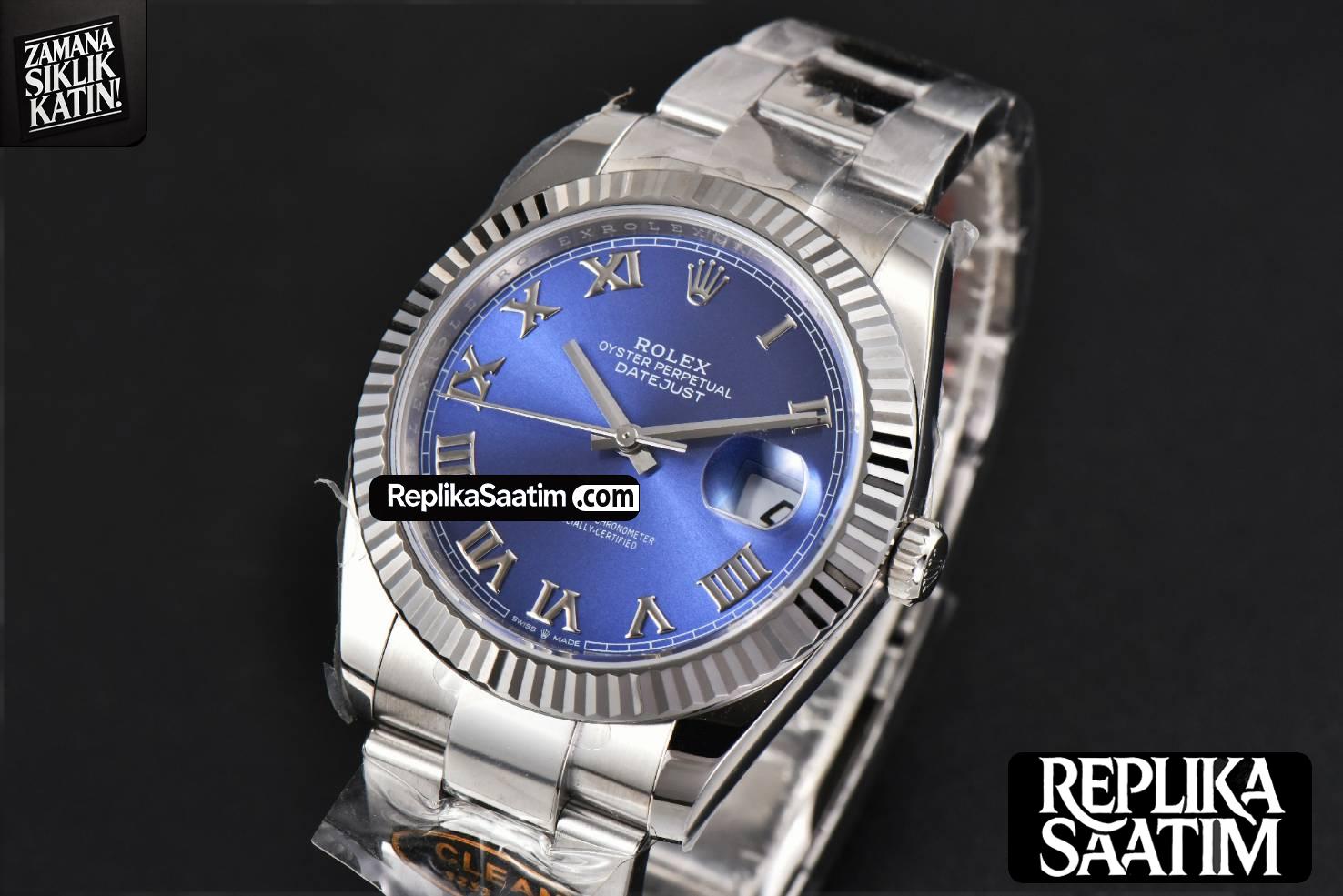 DateJust 41MM 126334 Clean CF Blue Roma Marker Osyter Bracelet VR3235 -03