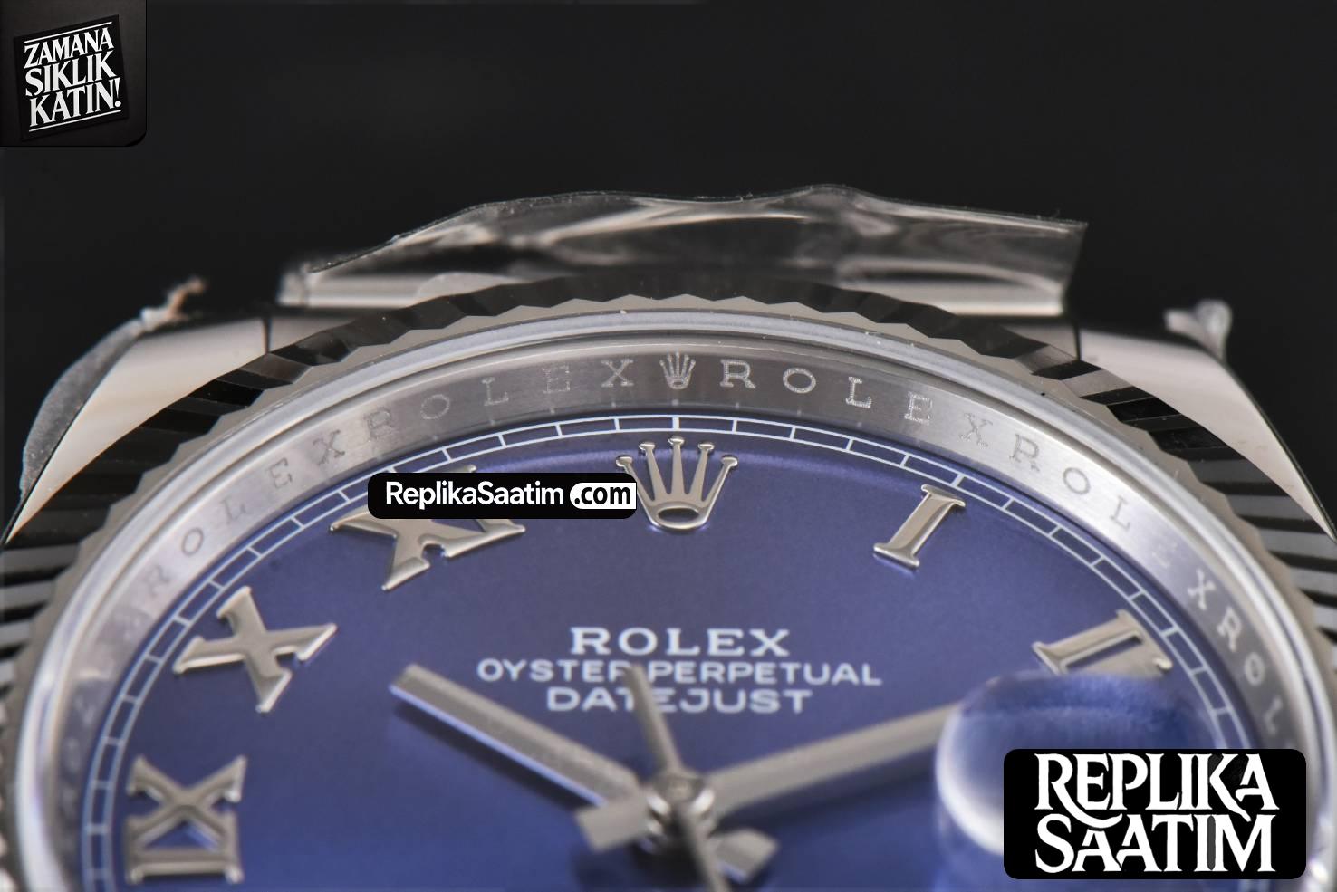 DateJust 41MM 126334 Clean CF Blue Roma Marker Osyter Bracelet VR3235 -12