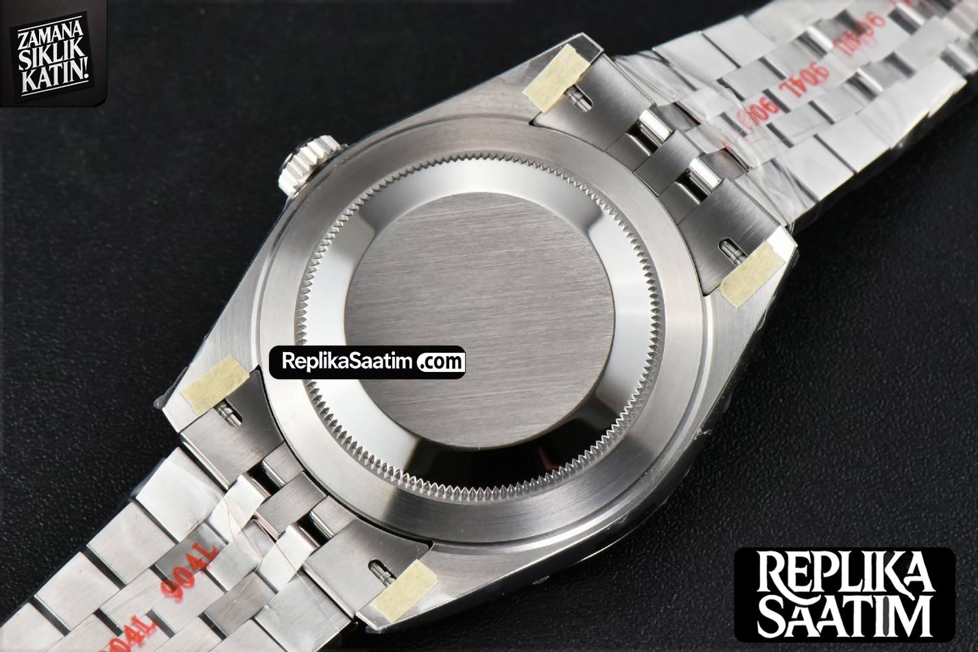 DateJust 41MM 126334 Clean CF Wimbledon Gray Dial Green Marker Jubilee Bracelet VR3235 -18