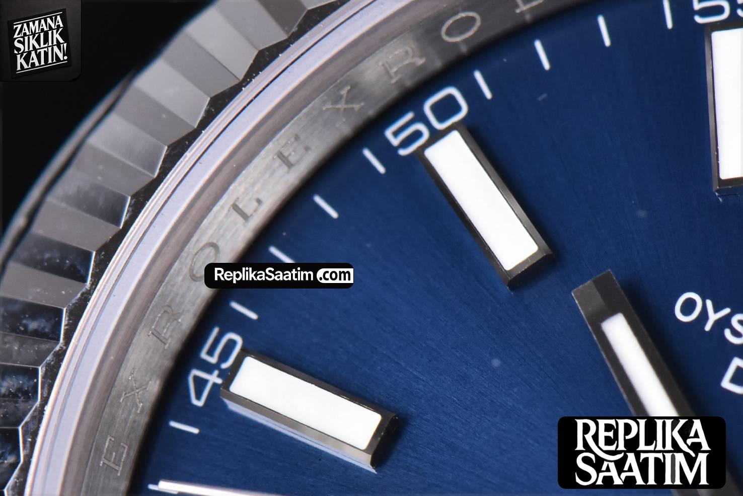 DateJust 41MM 126334 VSF Fluted Bezel Blue Dial Oyster Bracelet VS3235 -19