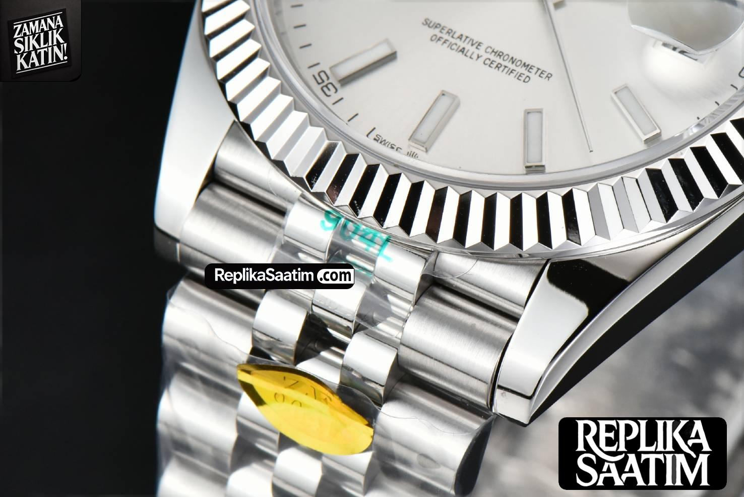 DateJust 41MM 126334 ZF Silver Dial Jubilee Bracelet 2824 -10
