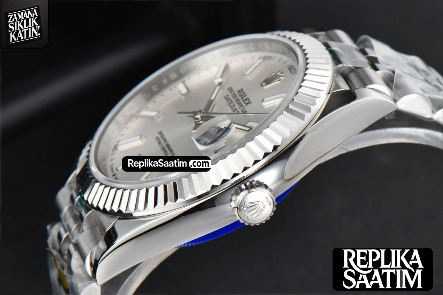 DateJust 41MM 126334 ZF Silver Dial Jubilee Bracelet 2824 -11