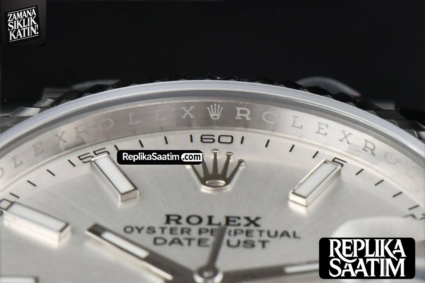 DateJust 41MM 126334 ZF Silver Dial Jubilee Bracelet 2824 -12