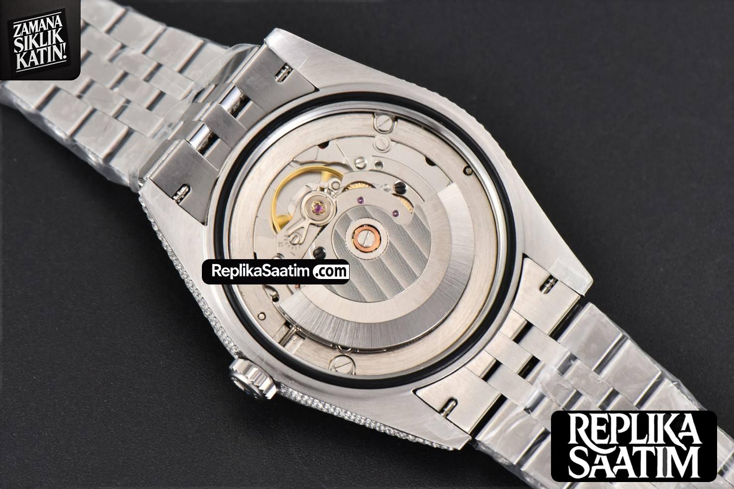 Datejust 41MM Full Diamond GMF White Dial Jubilee Bracelet A2824 -21