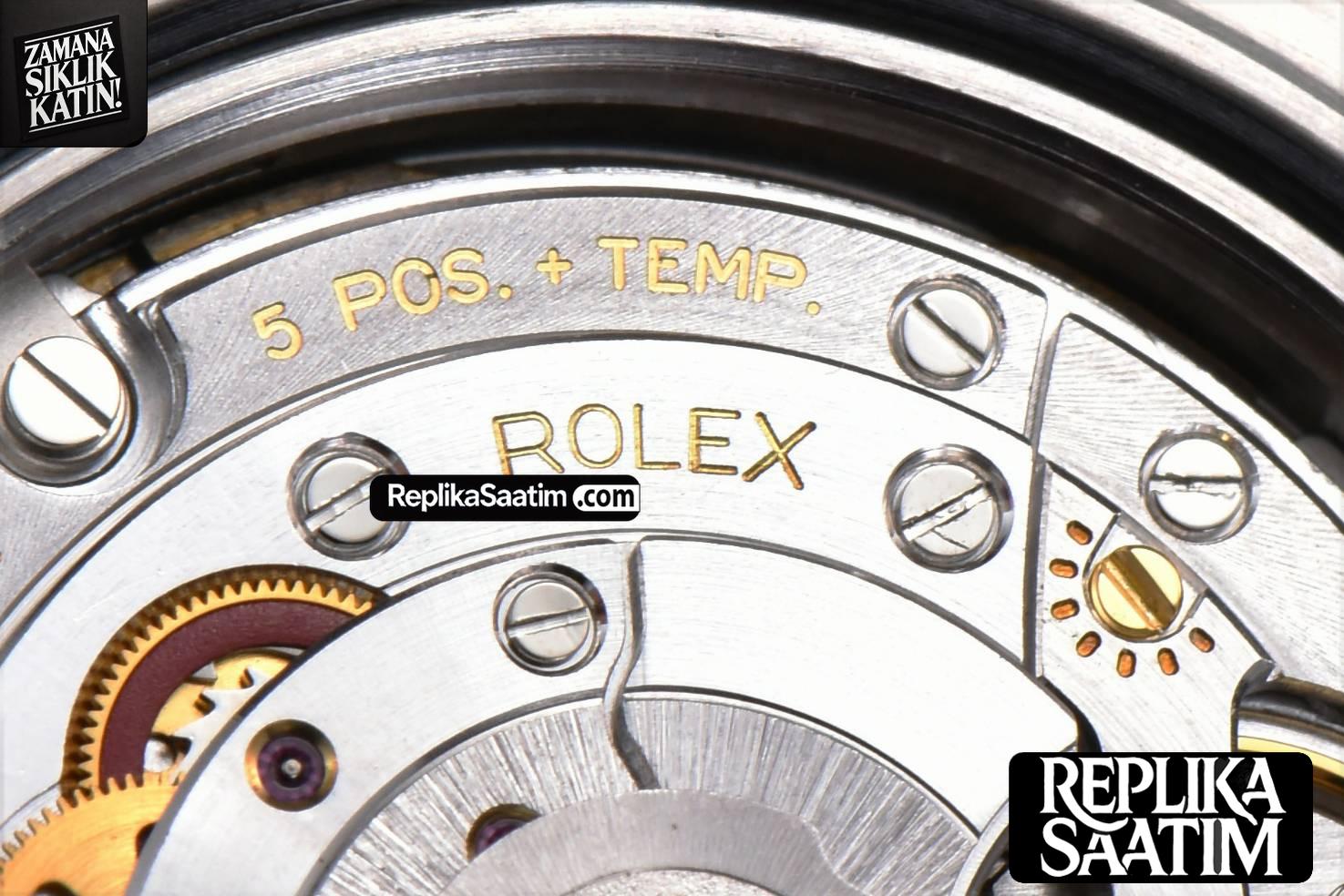 DateJust 41MM RG/SS VSF Gray Motif Dial Lume Marker Jubilee VS3235 -33