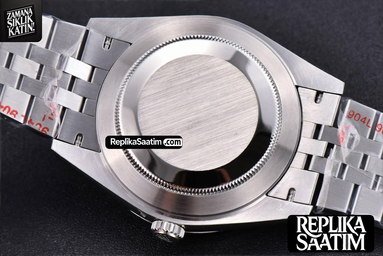 Datejust 41mm SS GMF Silver Dial Roma Marker Fluted Bezel Jubille Bracelet VR3235 -22
