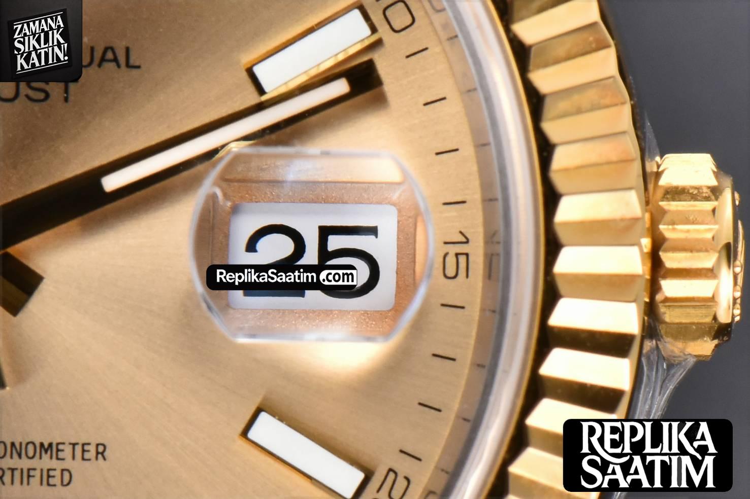 DateJust 41MM YG/SS VSF YG Dial Lume Marker Jubilee VS3235 -09