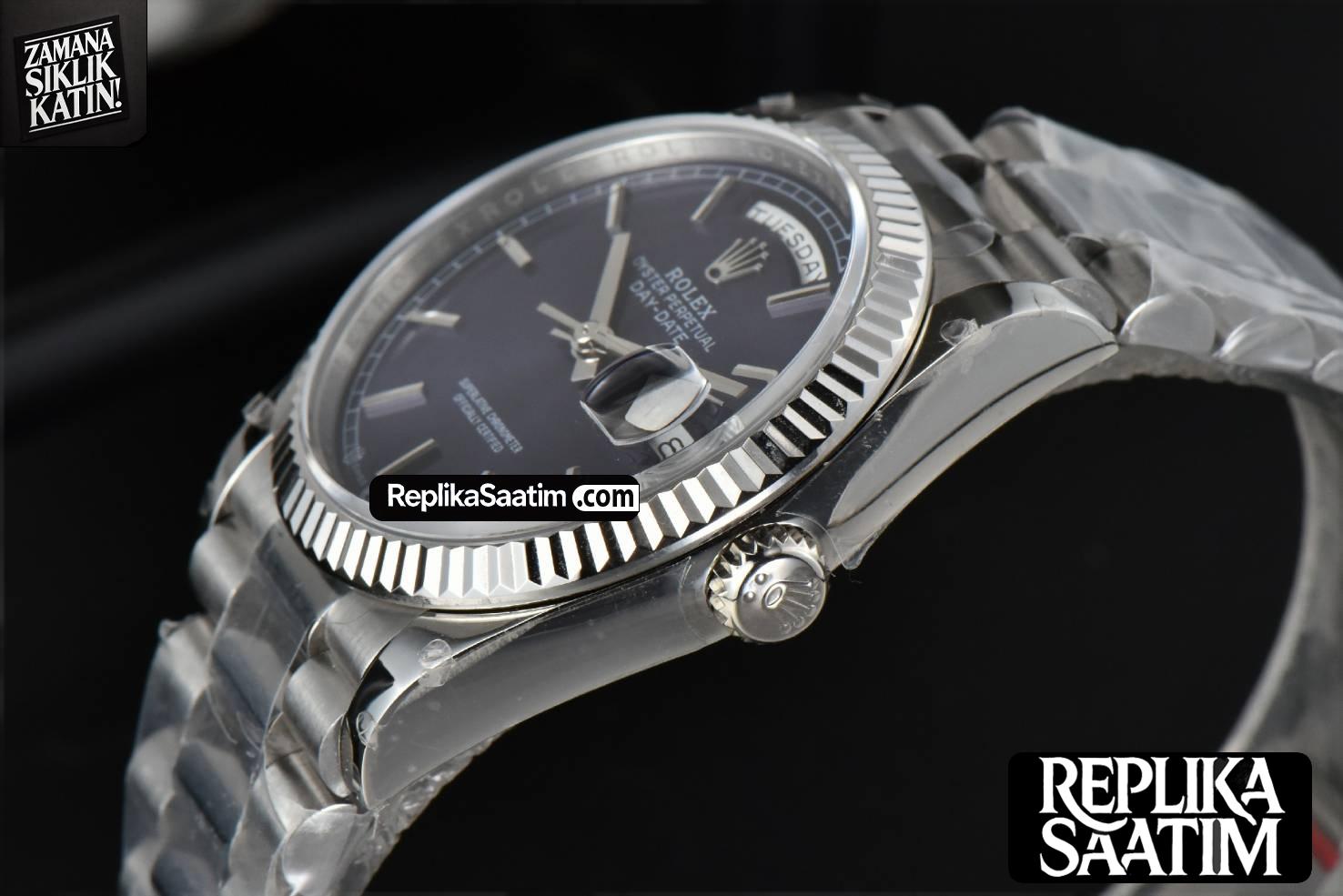 DayDate 36MM BPF Blue Dial SS Bracelet A2836 -11