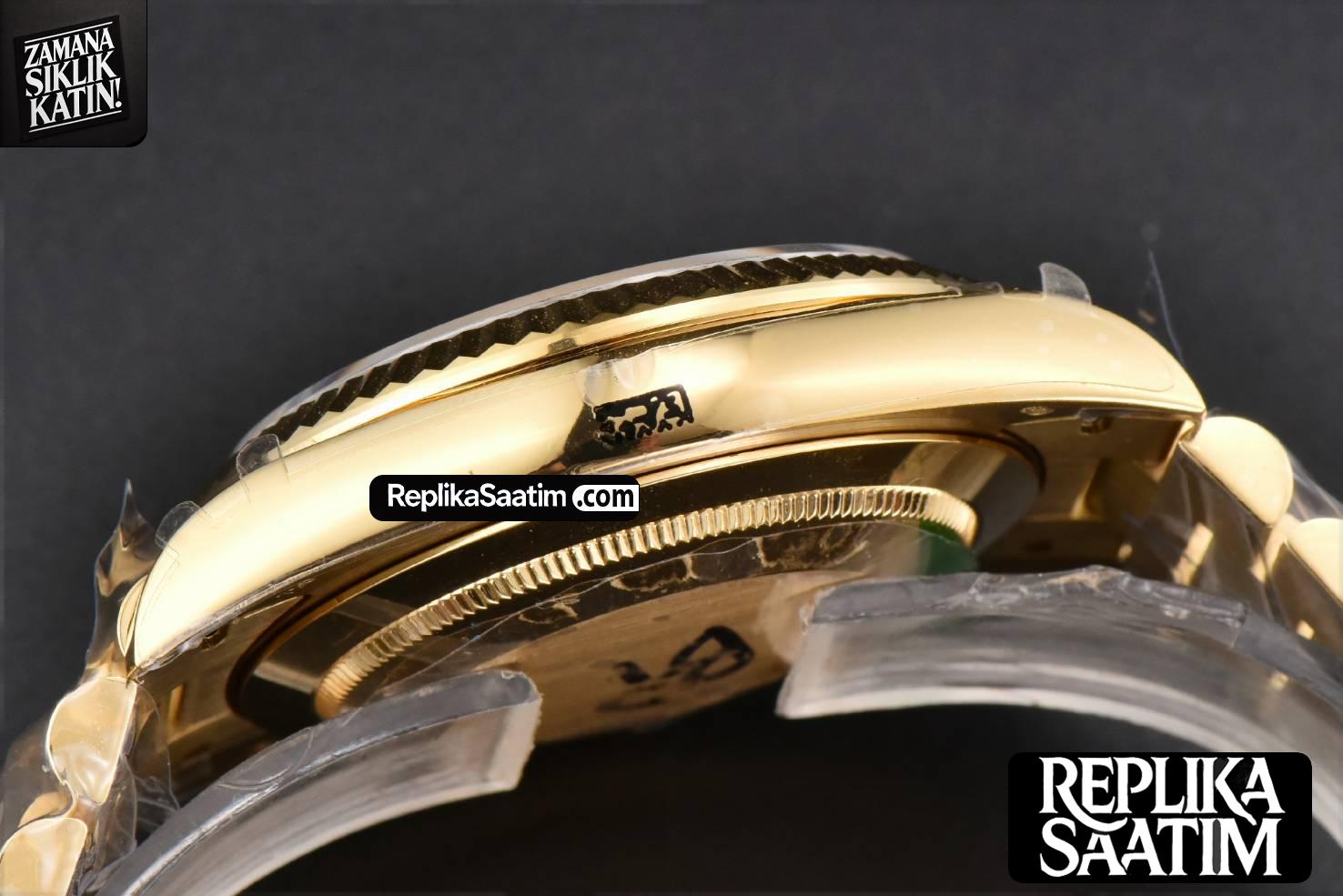 DayDate 40mm 904L BPF YG Green Dial YG Bracelet A2813 -16
