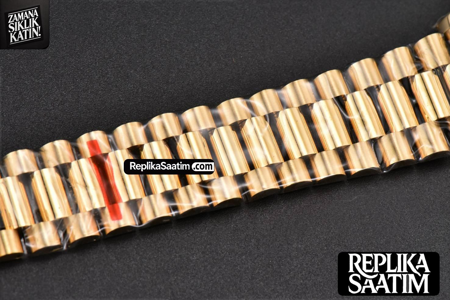 DayDate 40mm 904L BPF YG Green Dial YG Bracelet A2813 -29