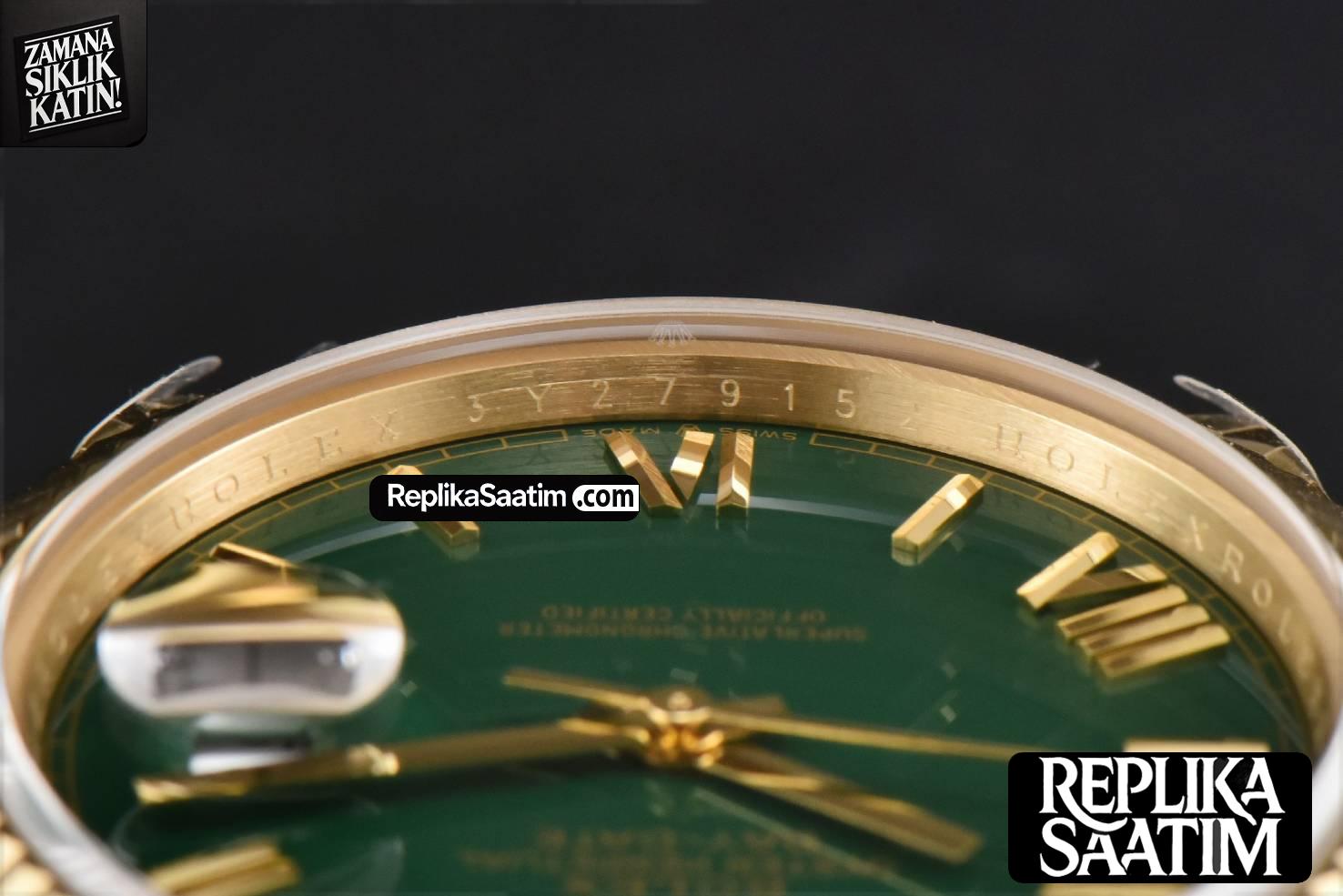 DayDate 40mm 904L BPF YG Green Dial YG Bracelet A3235 -13