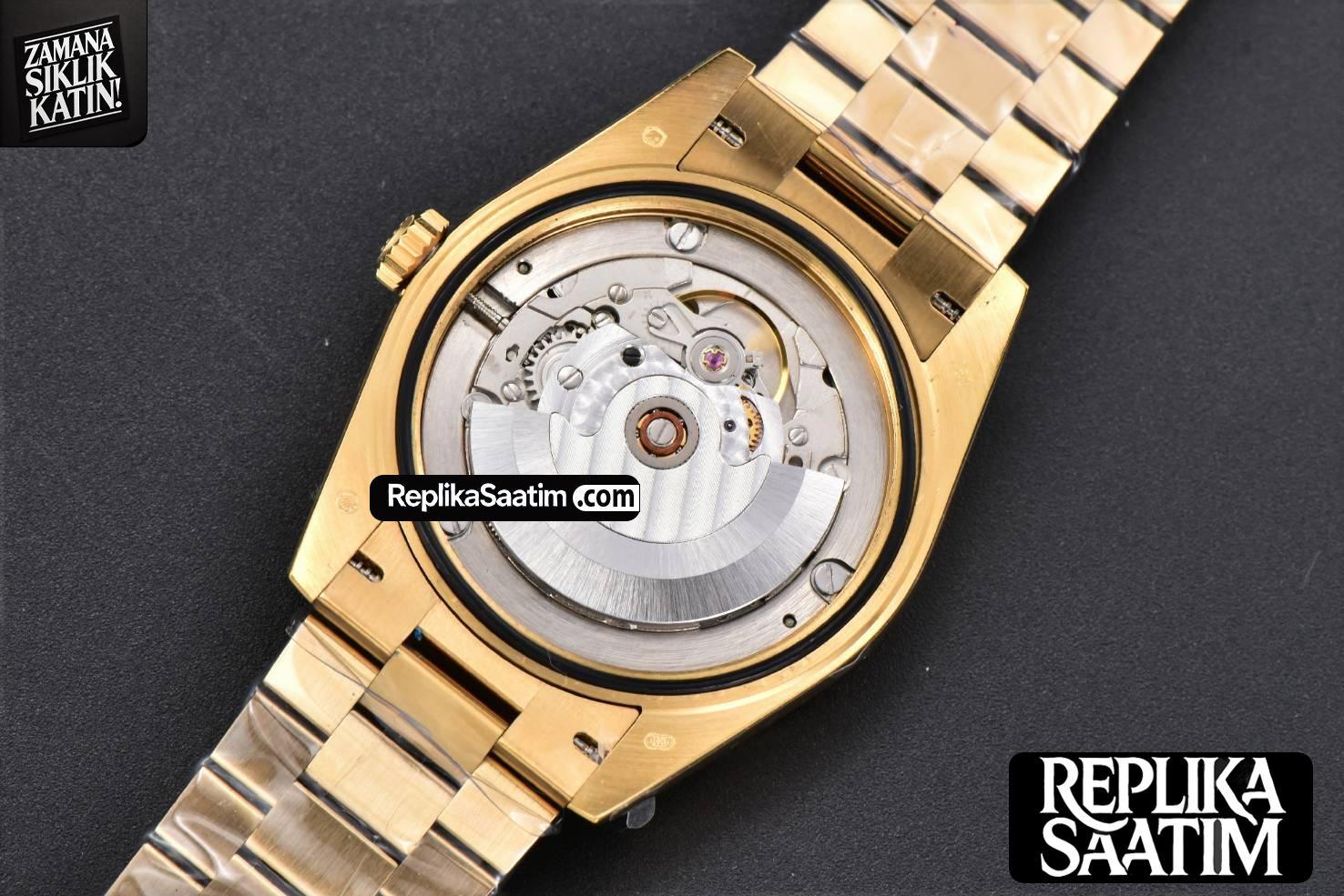 DayDate 40MM YG GMF YG Dial Roma Marker President Bracelet A2836 -21