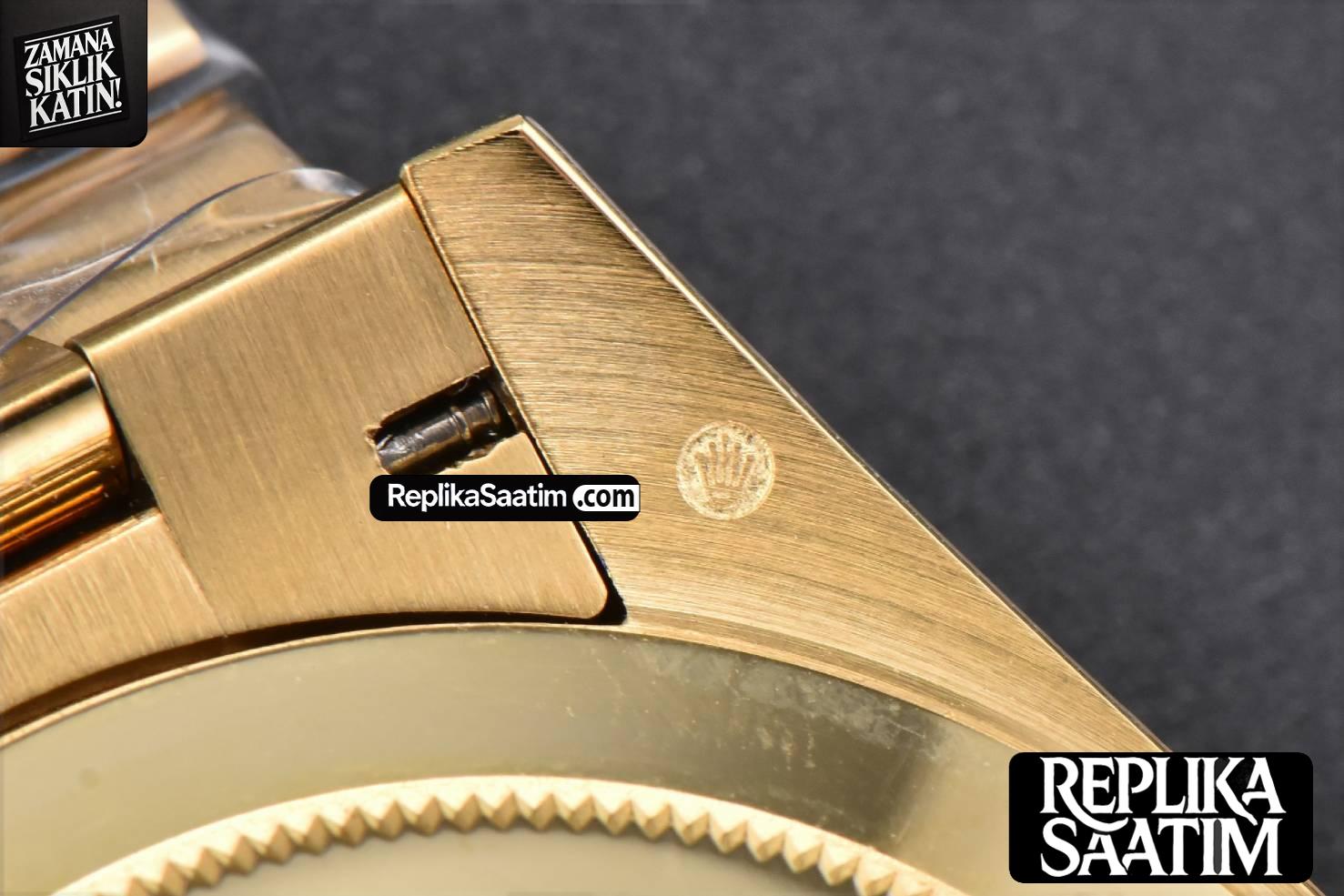 DayDate 40MM YG GMF YG Dial Roma Marker President Bracelet A2836 -28