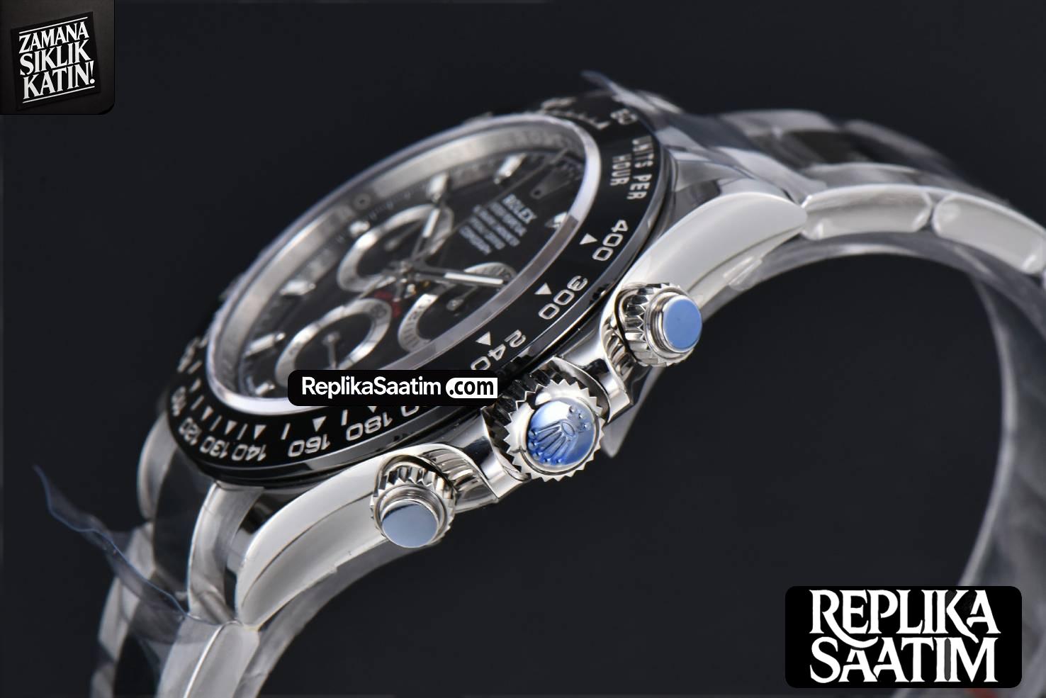 Daytona 116500 SS APSF Black Dial Ceramic Bezel  SS Bracelet  SH4130 -11