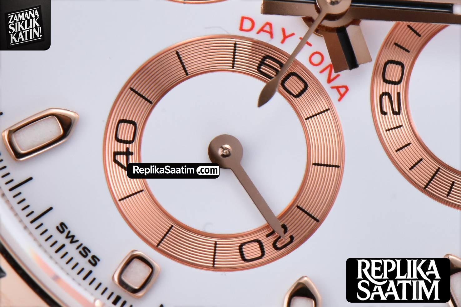 Daytona 116505 BTF White/RG Dial RG Bracelet SA4130 -07