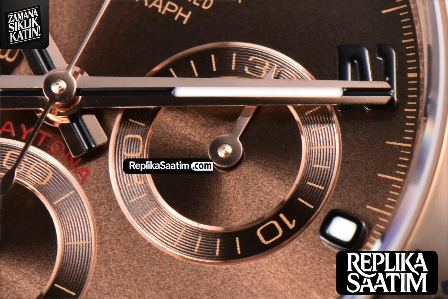 Daytona 116505 RG APSF Brown Dial Digital Marker RG Bracelet SH4130 -07