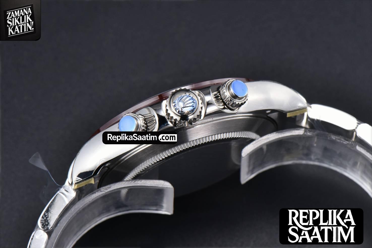 Daytona 116506 SS APSF Ice Blue Dial Ceramic Bezel Diamond Marker SS Bracelet SH4130 -16