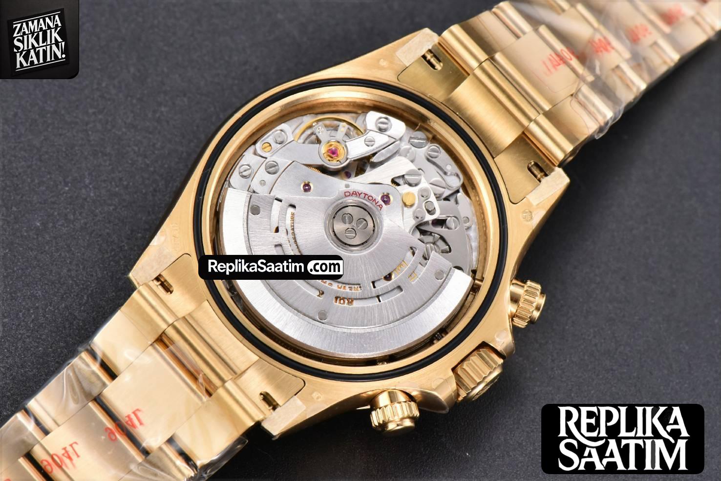 Daytona 116508 YG 904L Clean CF Black Dial YG Bracelet SA4130 -25