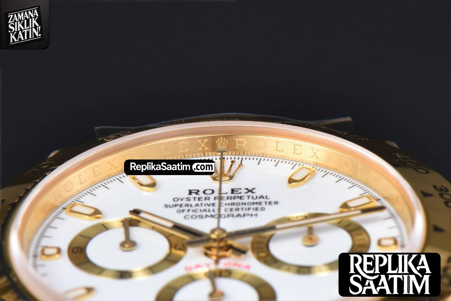 Daytona 116508 YG APSF White Dial Lume Marker YG Bracelet SH4130 -12