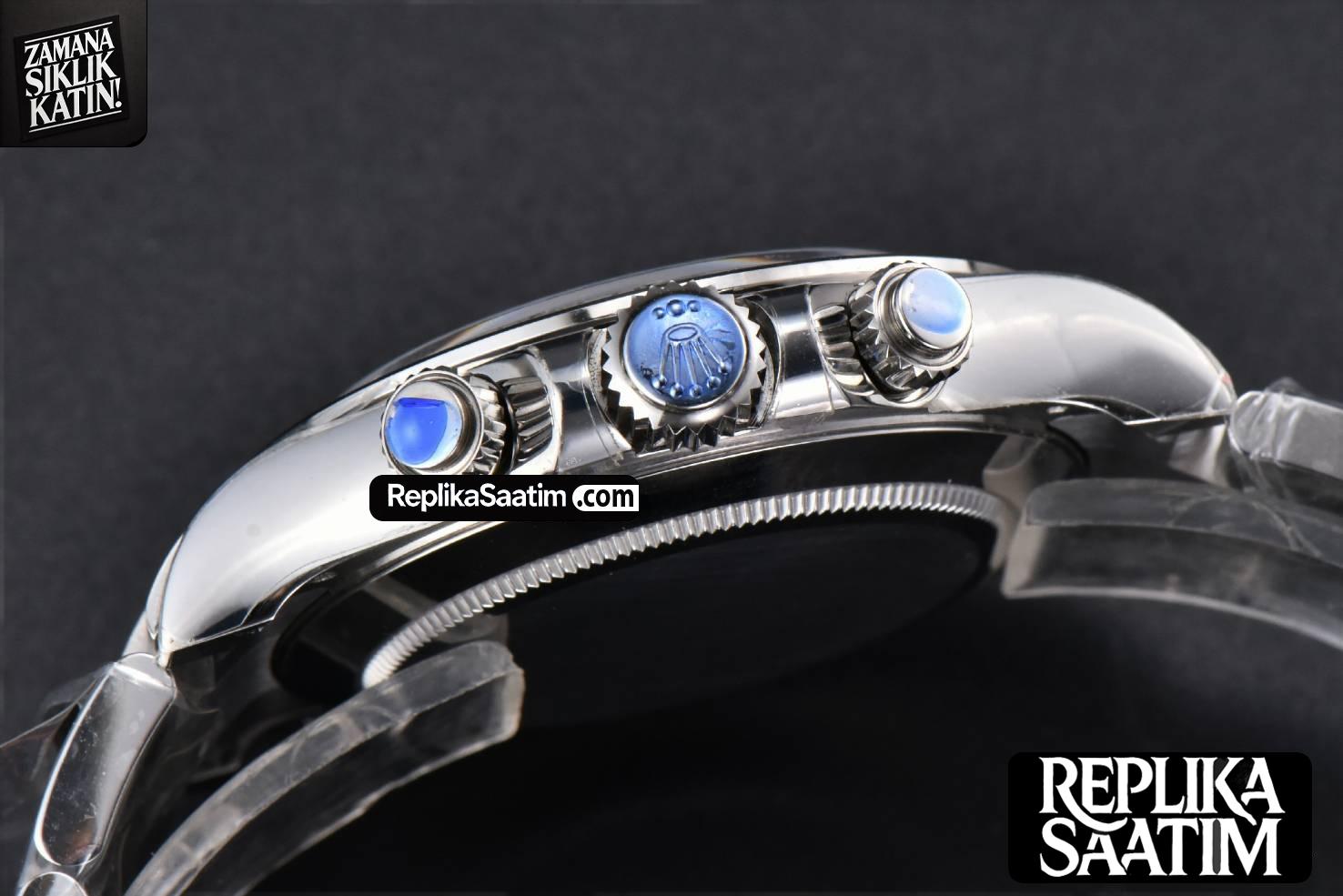 Daytona 116509 904L BTF Black Dial Diamond Marker SS Bracelet SA4130 -17