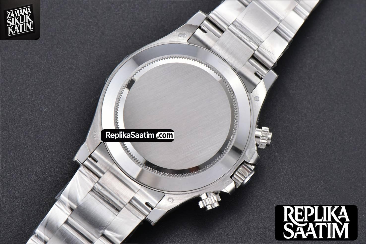 Daytona 116509 904L BTF Black Dial Diamond Marker SS Bracelet SA4130 -19