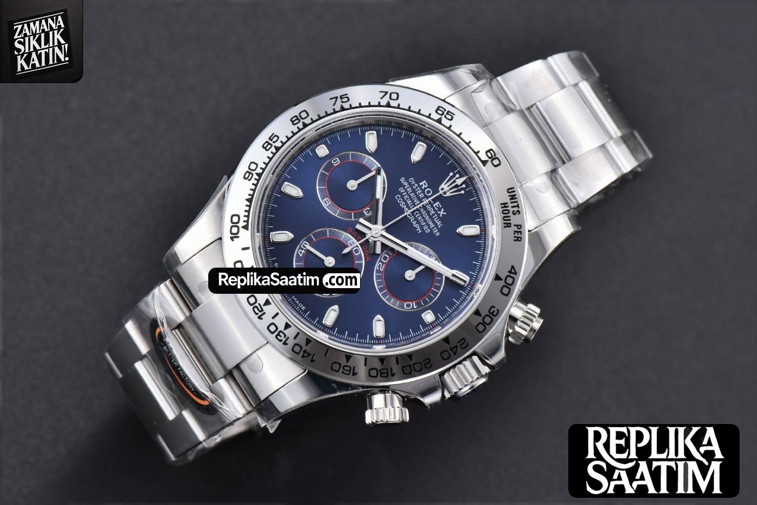 Daytona 116509 904L BTF Navy Blue Dial SS Bracelet SA4130 -03