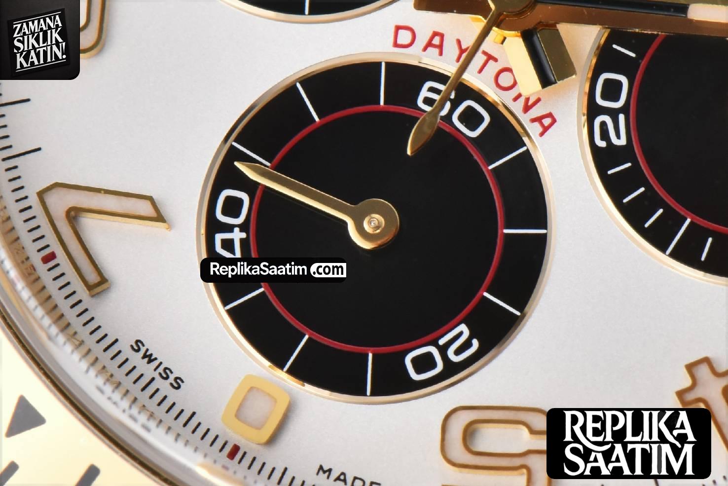Daytona 116509 904L YG Clean CF White Dial Black Subdial Oysterflex Strap SA4130 -07