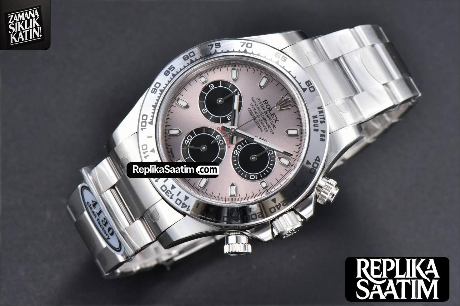 Daytona 116509 SS Clean CF Gray Dial Black Subdial SS Bracelet A4130 -03