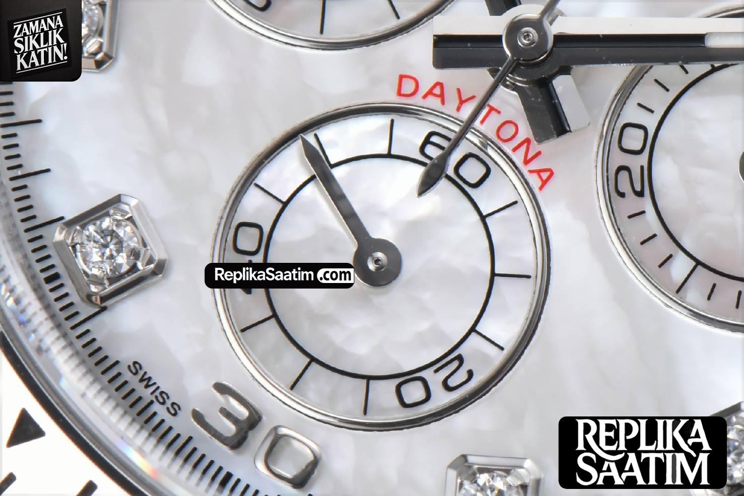 Daytona 116509 SS Clean CF MOP Dial Diamond Marker SS Bracelet A4130 -08