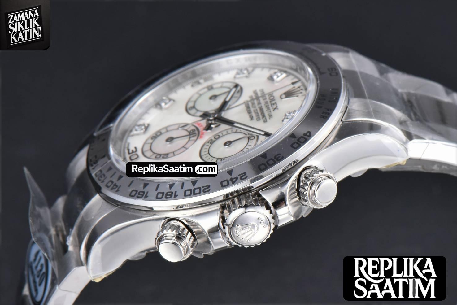 Daytona 116509 SS Clean CF MOP Dial Diamond Marker SS Bracelet A4130 -11