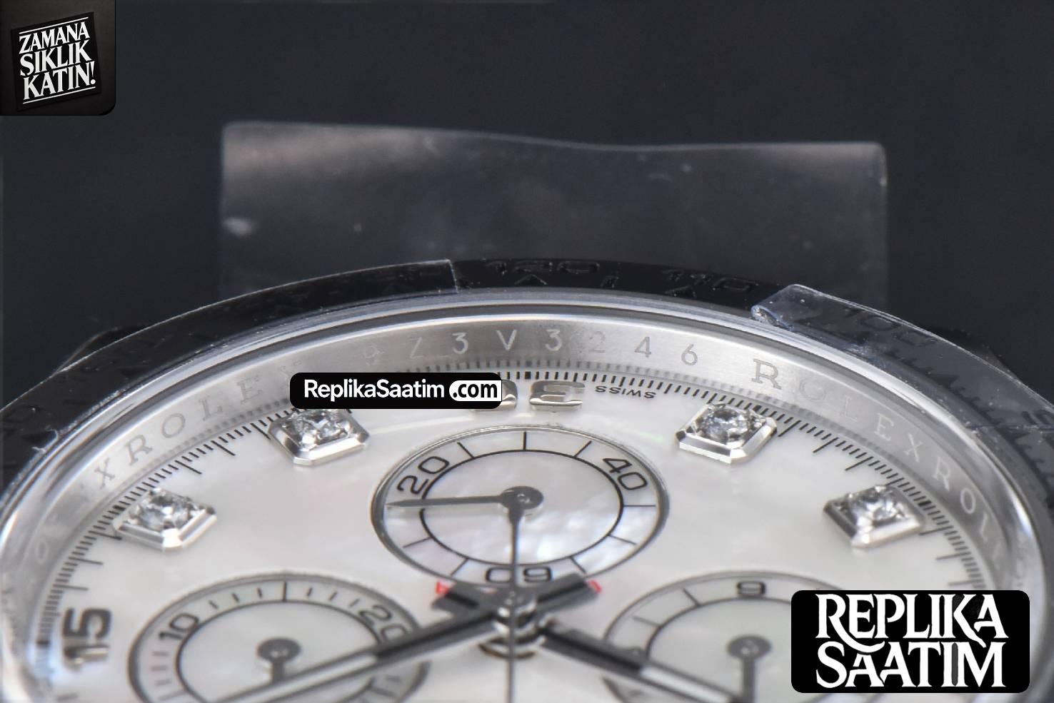 Daytona 116509 SS Clean CF MOP Dial Diamond Marker SS Bracelet A4130 -13