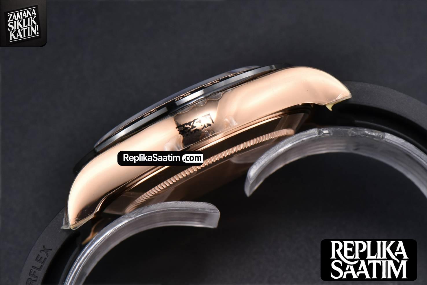 Daytona 116515 RG APSF Black Dial Ceramic Bezel Lume Marker Oysterflex Strap Tungsten Version SH4130 -17