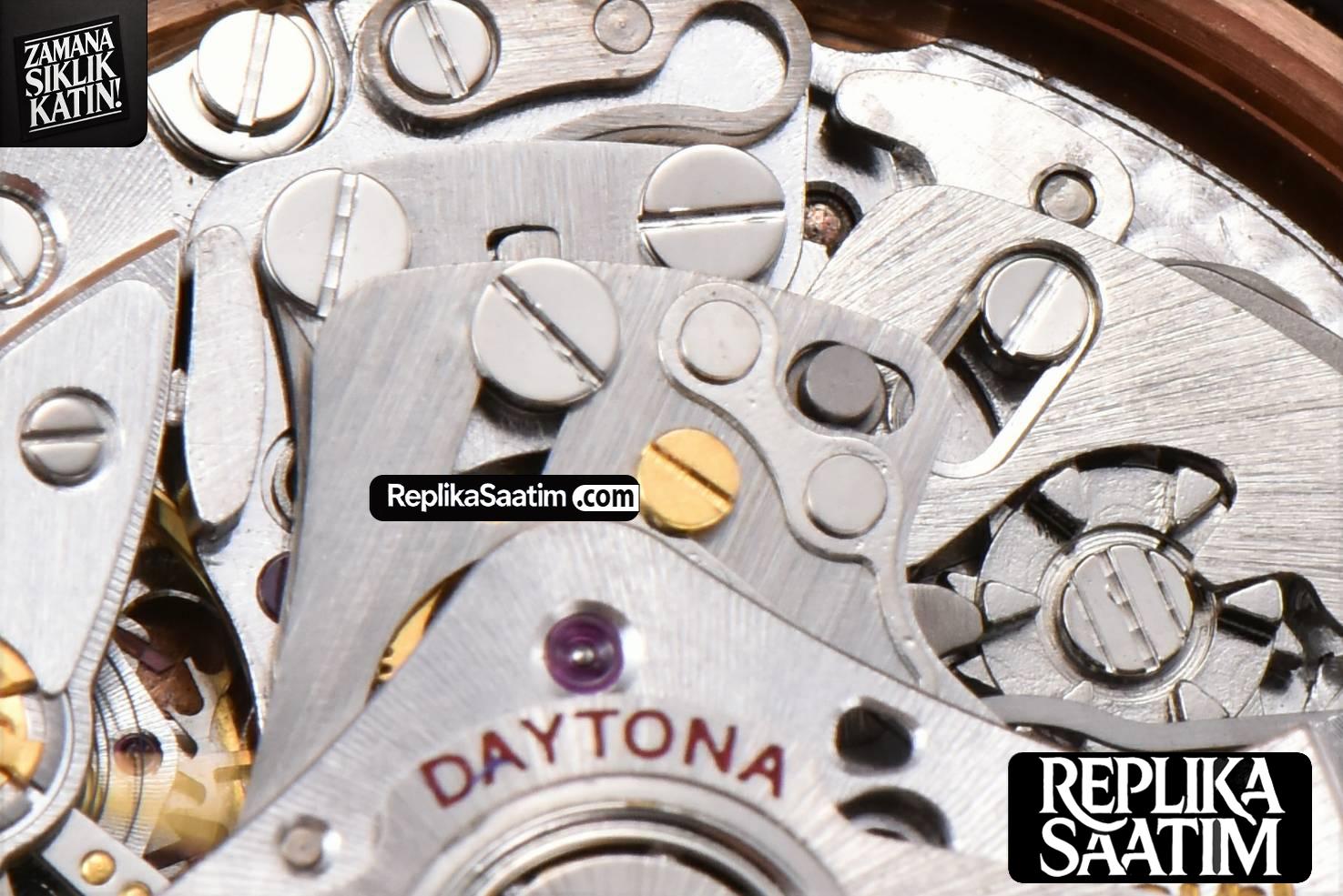 Daytona 116515 RG APSF Black Dial Ceramic Bezel Lume Marker Oysterflex Strap Tungsten Version SH4130 -23