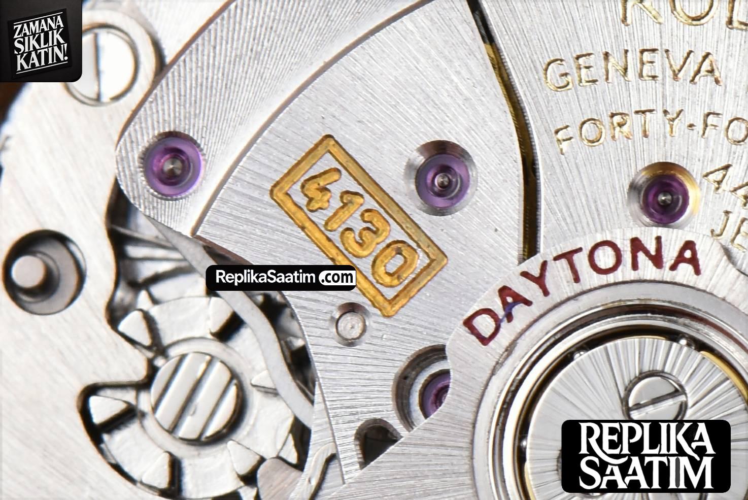 Daytona 116515 RG APSF Black Dial Ceramic Bezel Lume Marker Oysterflex Strap Tungsten Version SH4130 -26