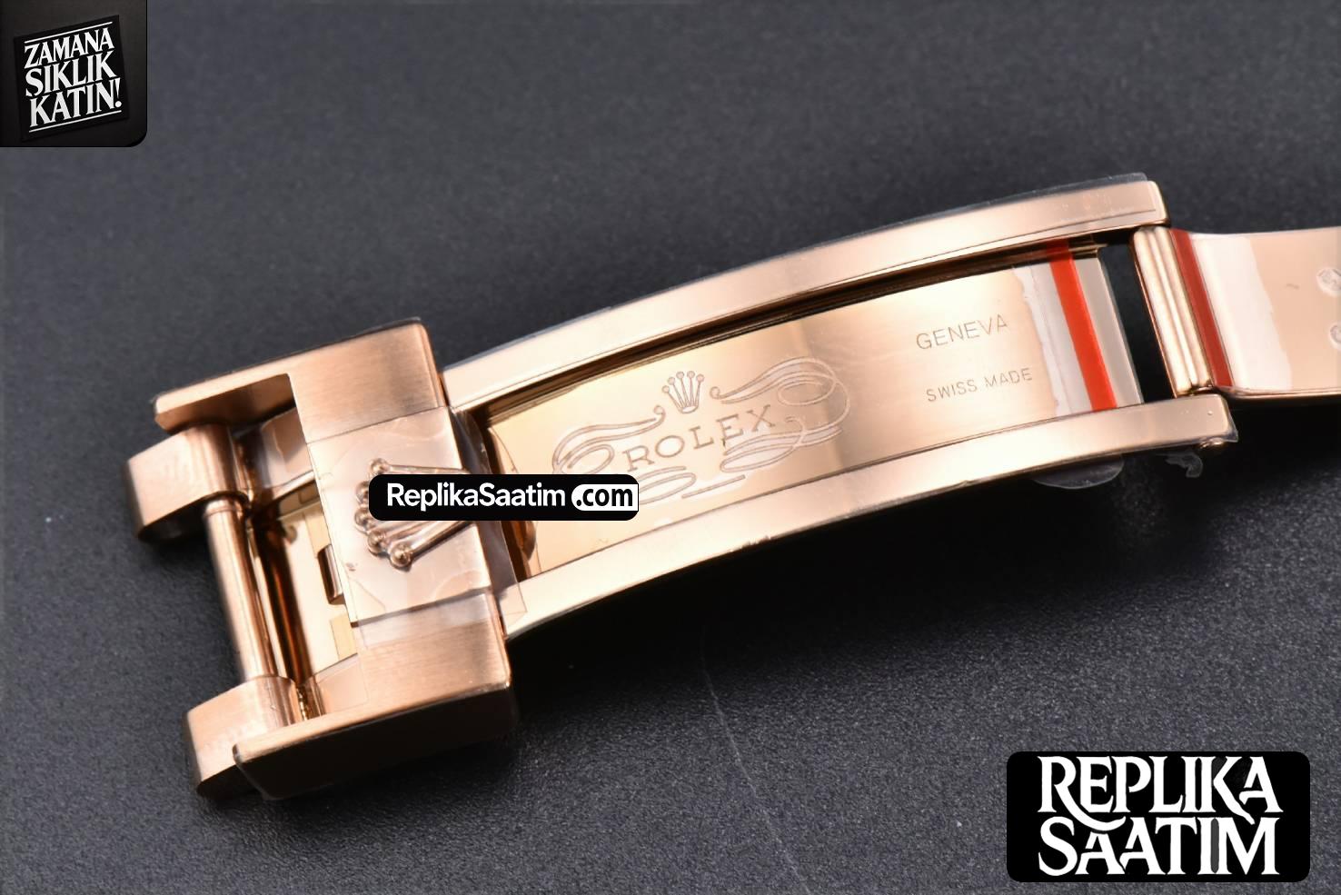 Daytona 116515 RG APSF Black Dial Ceramic Bezel Lume Marker Oysterflex Strap Tungsten Version SH4130 -36