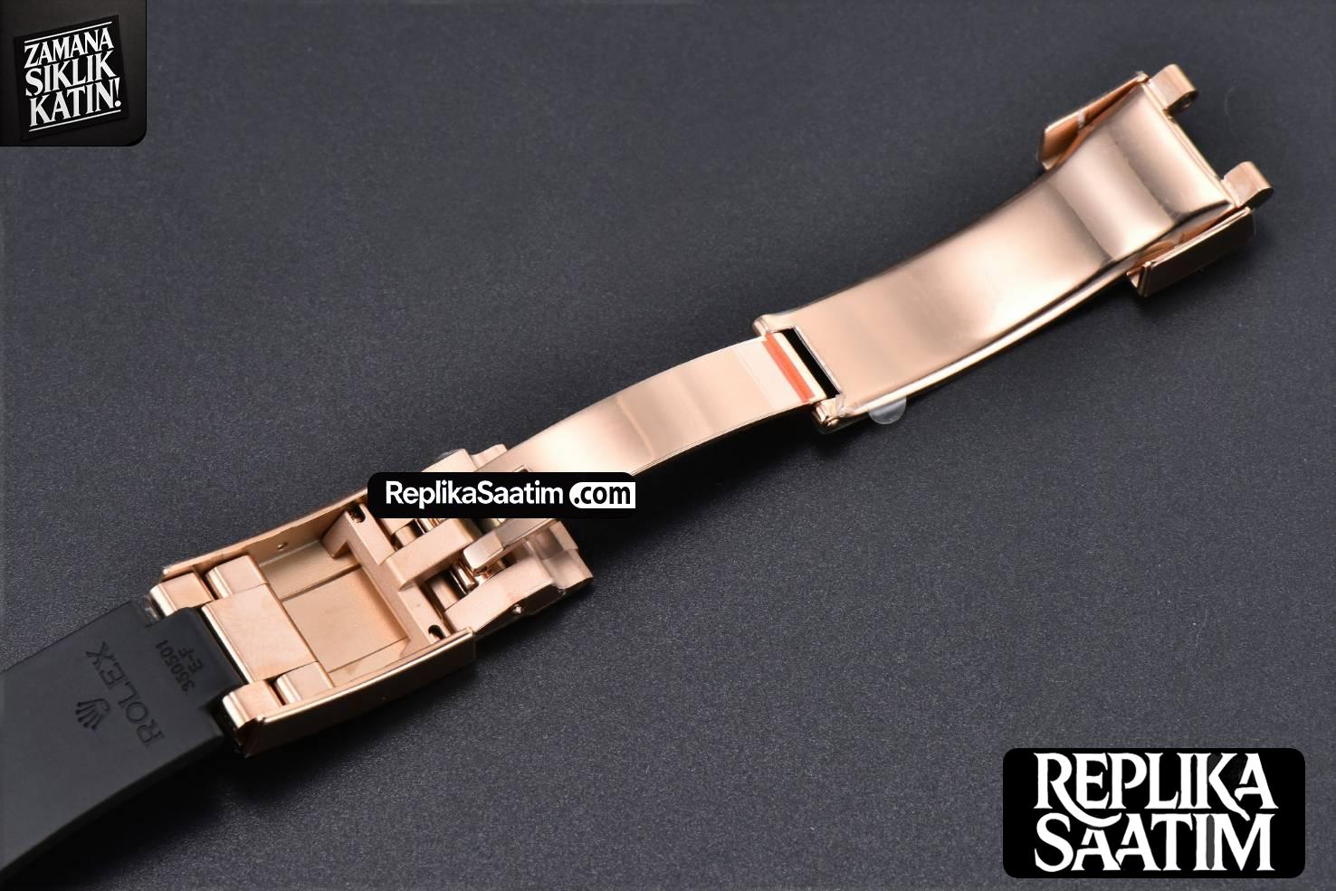Daytona 116515 RG APSF Black Dial Ceramic Bezel Lume Marker Oysterflex Strap Tungsten Version SH4130 -39